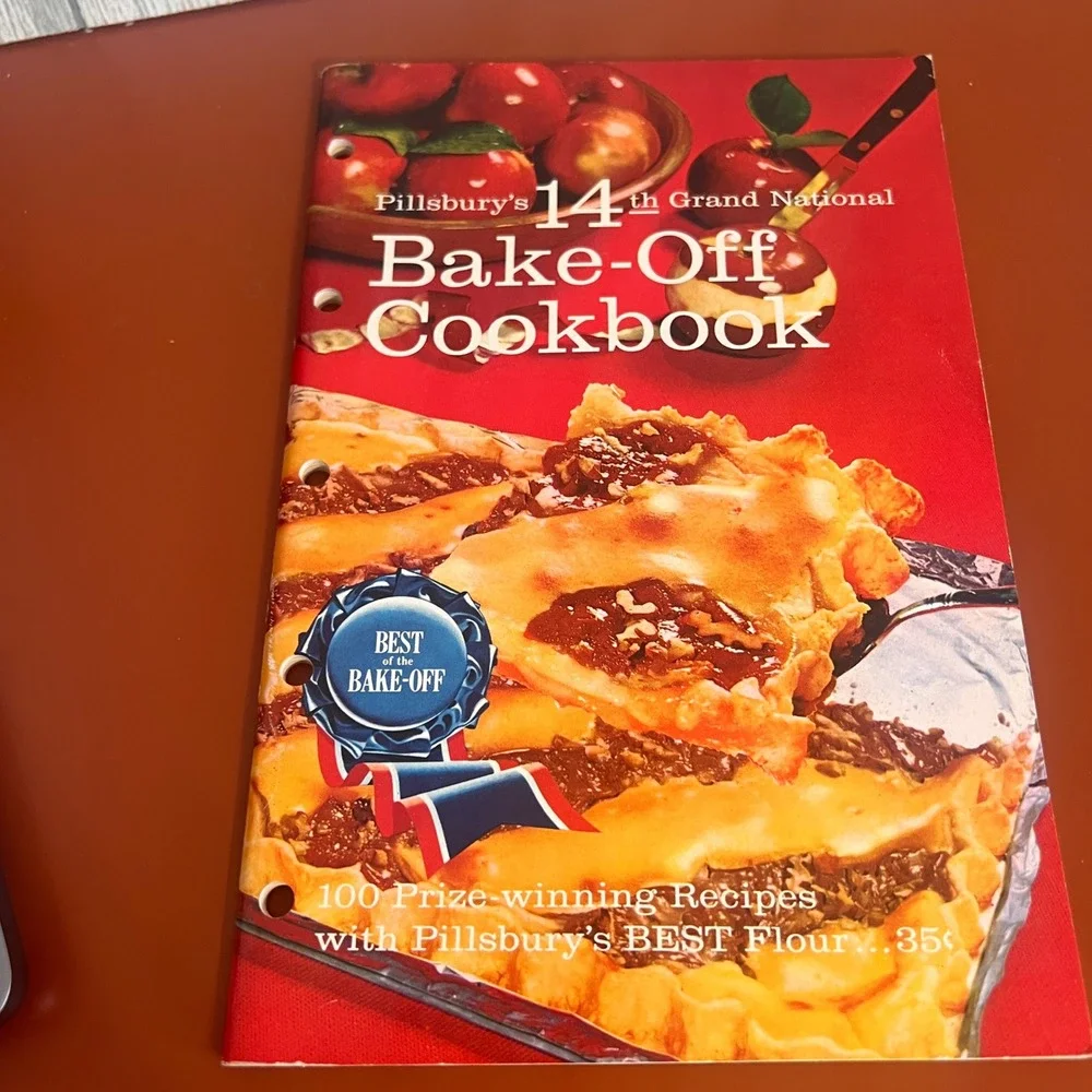 Vintage Pillsbury 14th Grand National Bake-Off Cookbook 1963 100 Recipes Booklet